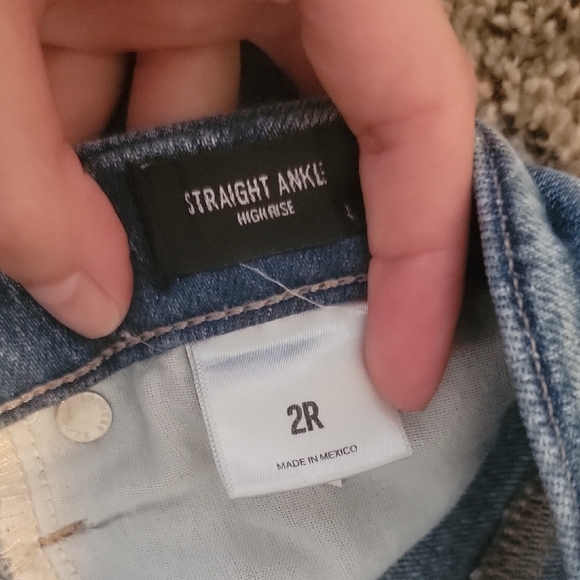 EXPRESS Straight Ankle High Rise - Picture 3 of 4